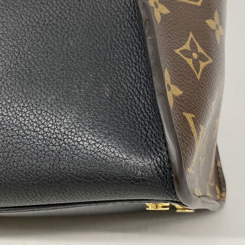 【6kc2675】ルイヴィトン トートバッグ モノグラム オンマイサイドMM M53823 ノワール 2wayバッグ【中古】レディース