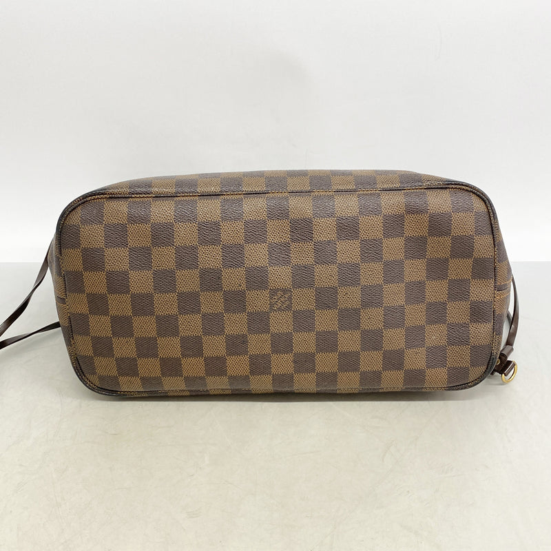 【6kc2681】ルイヴィトン トートバッグ ダミエ ネヴァーフルMM N51105 エベヌ【中古】レディース