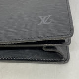 【6kc2696】ルイヴィトン ブリーフケース エピ セルヴィエットアンバサダー M54412 ノワール【中古】メンズ