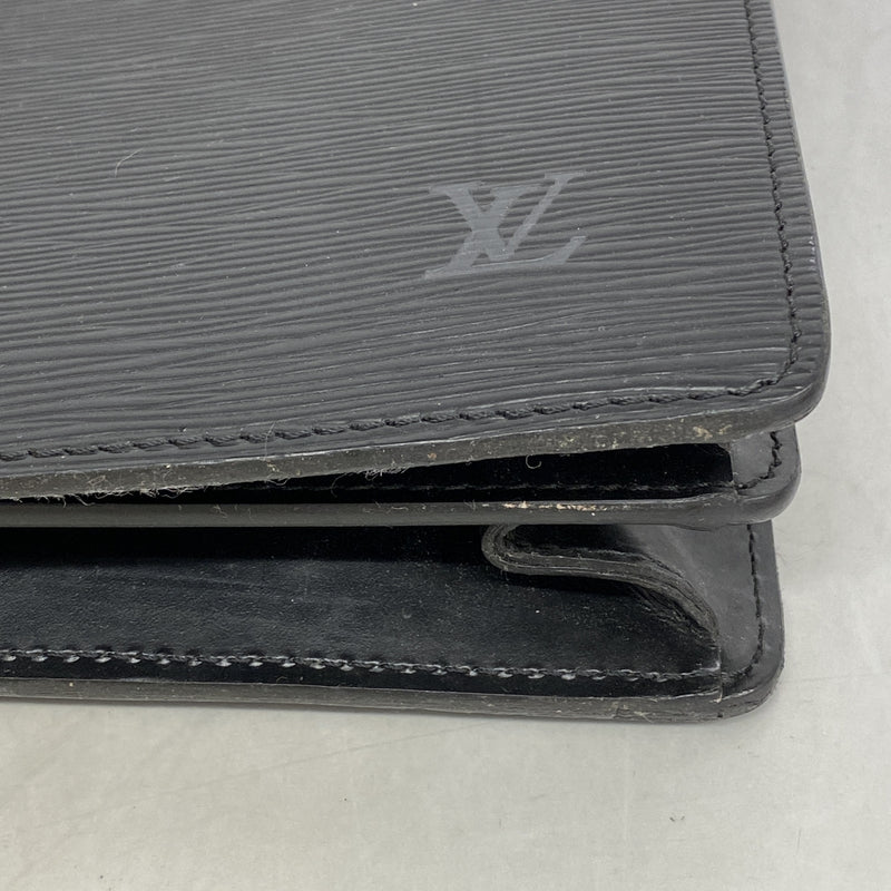 【6kc2696】ルイヴィトン ブリーフケース エピ セルヴィエットアンバサダー M54412 ノワール【中古】メンズ