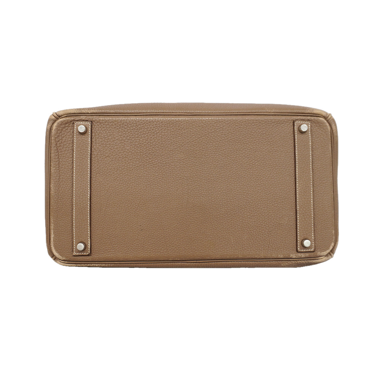【6kc2704】エルメス ハンドバッグ バーキン40 トゴ エトゥープ シルバー金具 □M刻印【中古】メンズ
