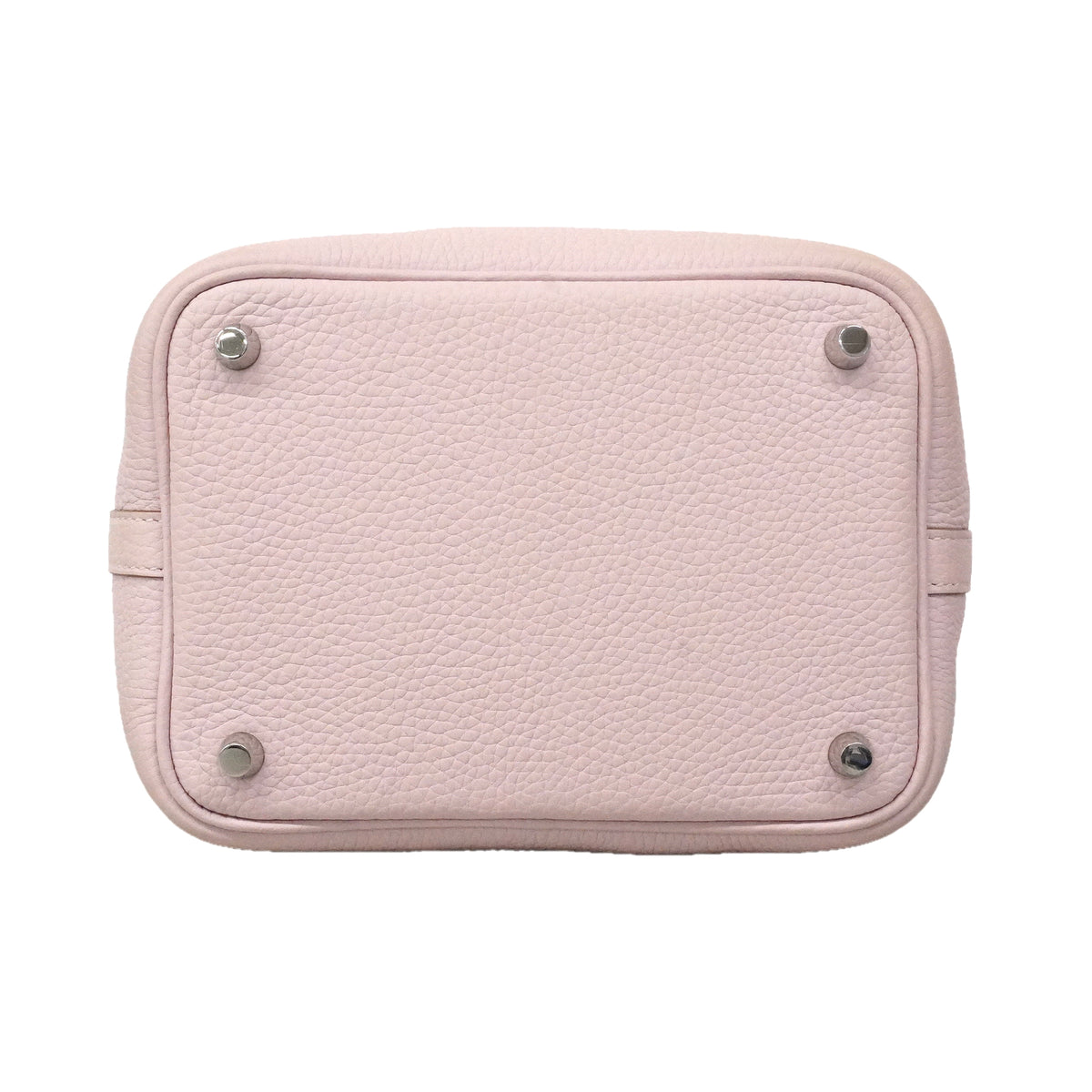 【6kc2716】エルメス ハンドバッグ ピコタンロックPM トリヨンクレマンス モーヴペール シルバー金具 W刻印【中古】レディース