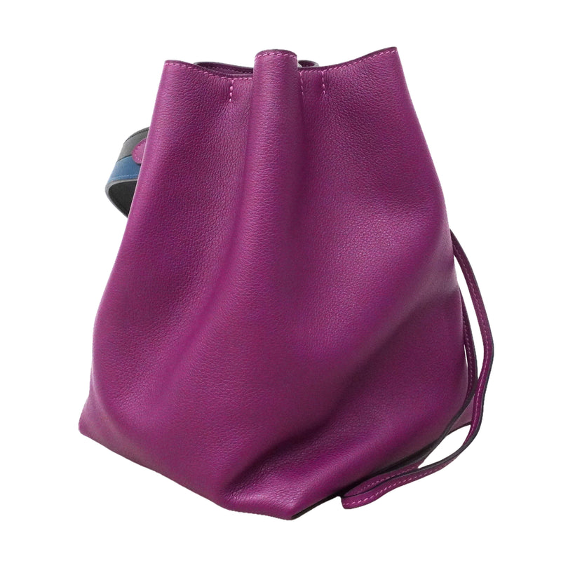 【6kc2718】エルメス ショルダーバッグ リコル17 エバーカラー アネモネ シルバー金具 Ｄ刻印【中古】レディース