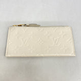 【6kc2737】ルイヴィトン 長財布 モノグラム・アンプラント ポルトフォイユキュリユーズ M60301 ネージュ【中古】レディース
