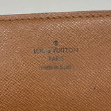 【6kc2743】ルイヴィトン 長札入れ モノグラム ポルト円3カルトクレディ M61818 ブラウン【中古】レディース