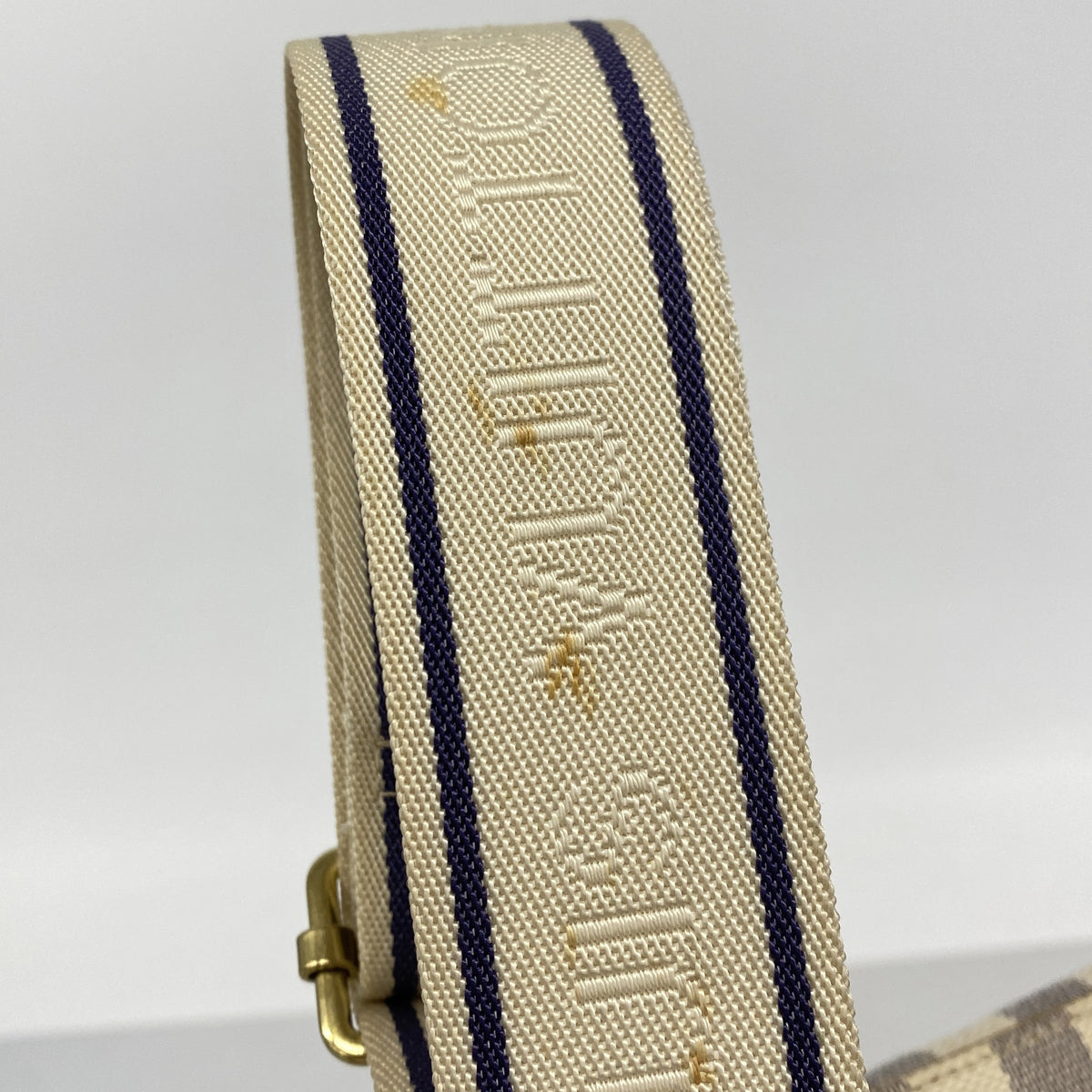 【6kc2750】ルイヴィトン ショルダーバッグ ダミエ・アズール ナヴィグリオ N51189 ホワイト【中古】メンズ