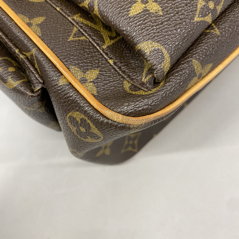 【6kc2754】ルイヴィトン ショルダーバッグ モノグラム ミュルティプリシテ M51162 ブラウン【中古】レディース