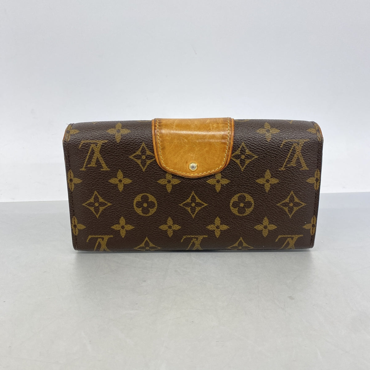 【6kc2757】ルイヴィトン 長財布 モノグラム ポルトフォイユボエシ M63220 ブラウン【中古】レディース