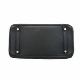 【6kc2761-h】エルメス ハンドバッグ バーキン30 トリヨンクレマンス ブラック シルバー金具 □K刻印【中古】レディース