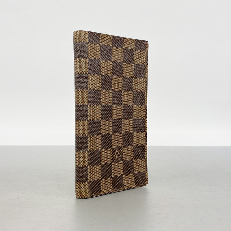 【6kc2769】ルイヴィトン 長札入れ ダミエ ポルトカルトクレディ N60825 エベヌ【中古】メンズ