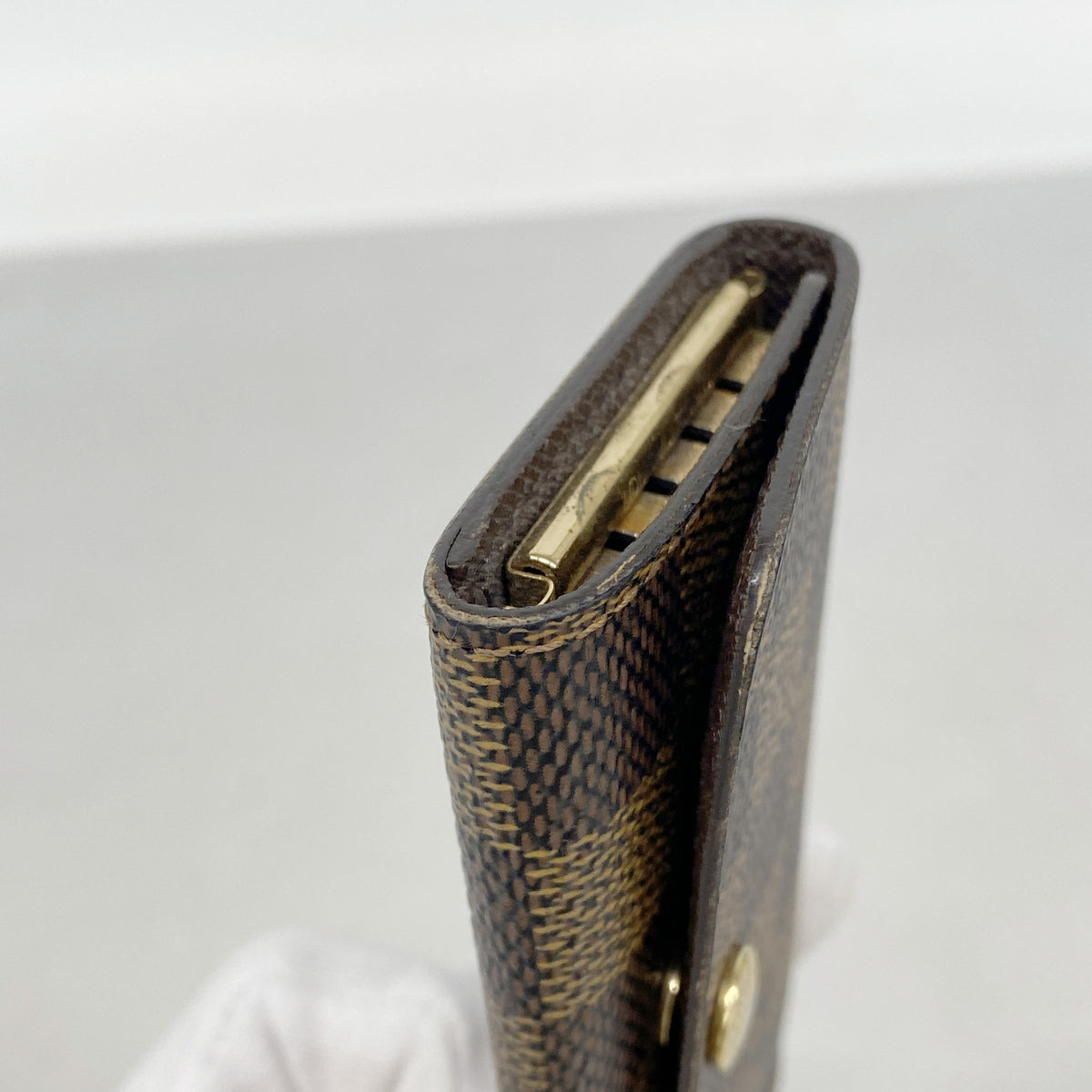 【6kc2772】ルイヴィトン キーケース ダミエ ミュルティクレ4 N62631 エベヌ【中古】メンズ レディース ユニセックス