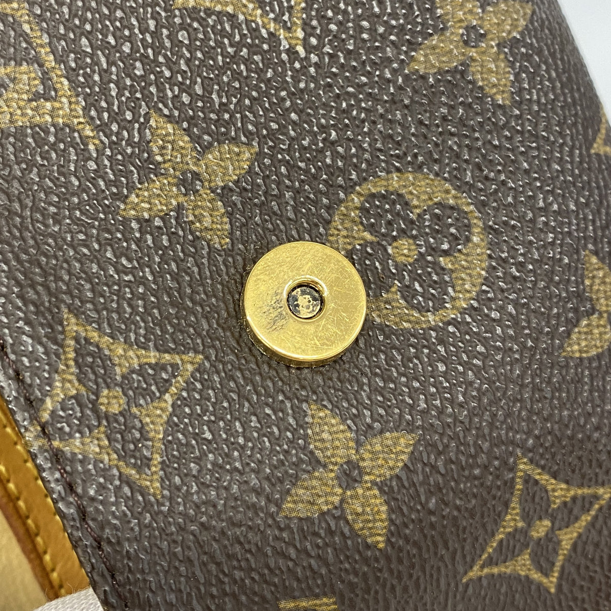 【6kc2775】ルイヴィトン ショルダーバッグ モノグラム ポシェットツインPM M51854 ブラウン【中古】レディース