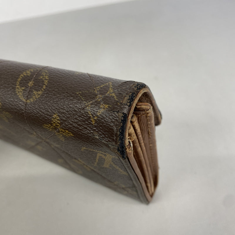 【6kc2780】ルイヴィトン 長財布 モノグラム・エトワール ポルトフォイユ サラ M66556 ブラウン【中古】レディース
