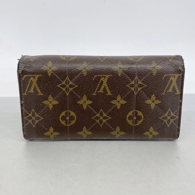【6kc2780】ルイヴィトン 長財布 モノグラム・エトワール ポルトフォイユ サラ M66556 ブラウン【中古】レディース