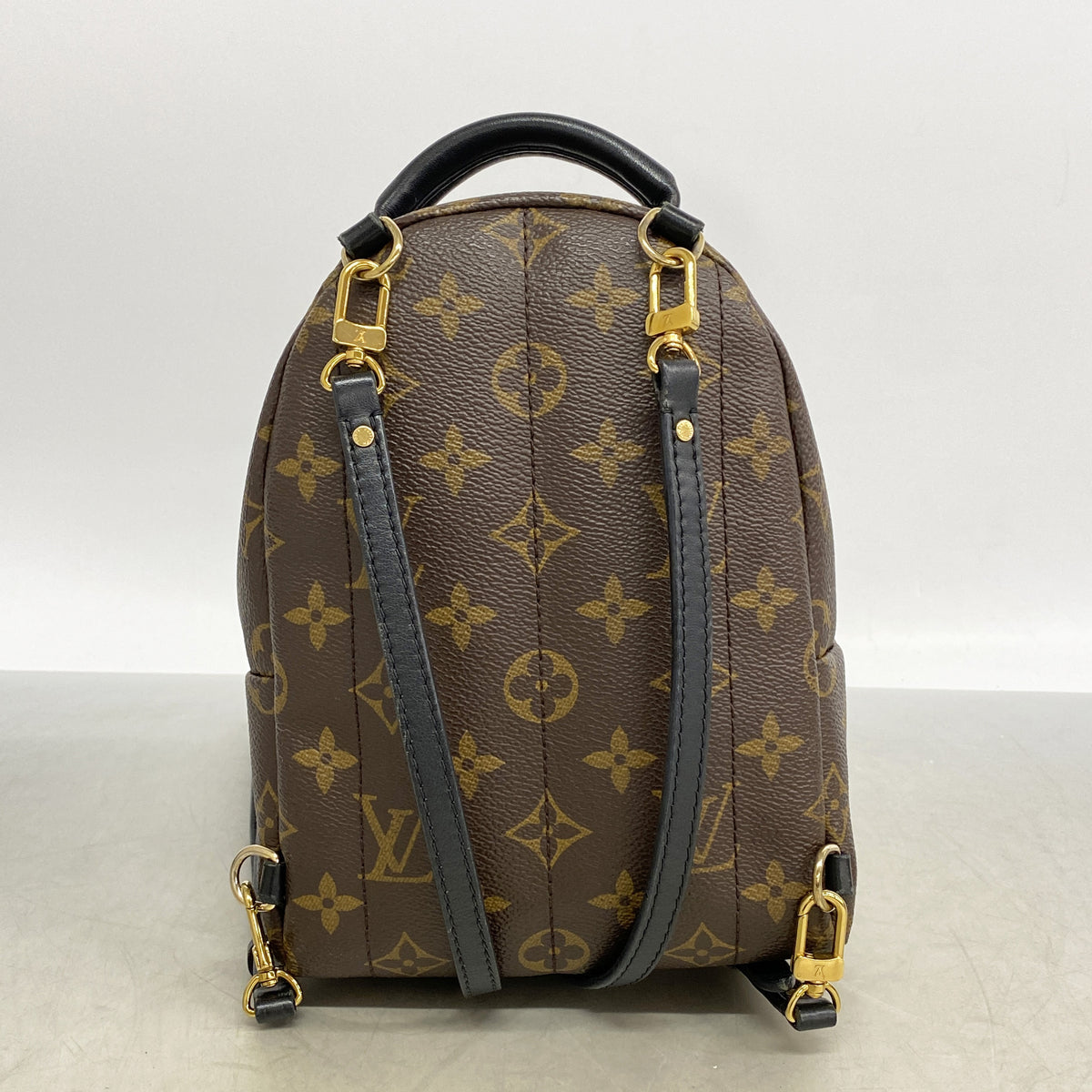 【6kc2785】ルイヴィトン リュック・デイパック モノグラム パームスプリングスバックパックMINI M44873 ブラウン【中古】レディース