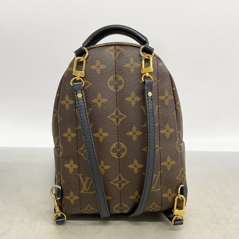 【6kc2785】ルイヴィトン リュック・デイパック モノグラム パームスプリングスバックパックMINI M44873 ブラウン【中古】レディース