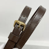 【6kc2787】ルイヴィトン ハンドバッグ ダミエ ベルガモPM N41167 エベヌ 2wayバッグ【中古】レディース