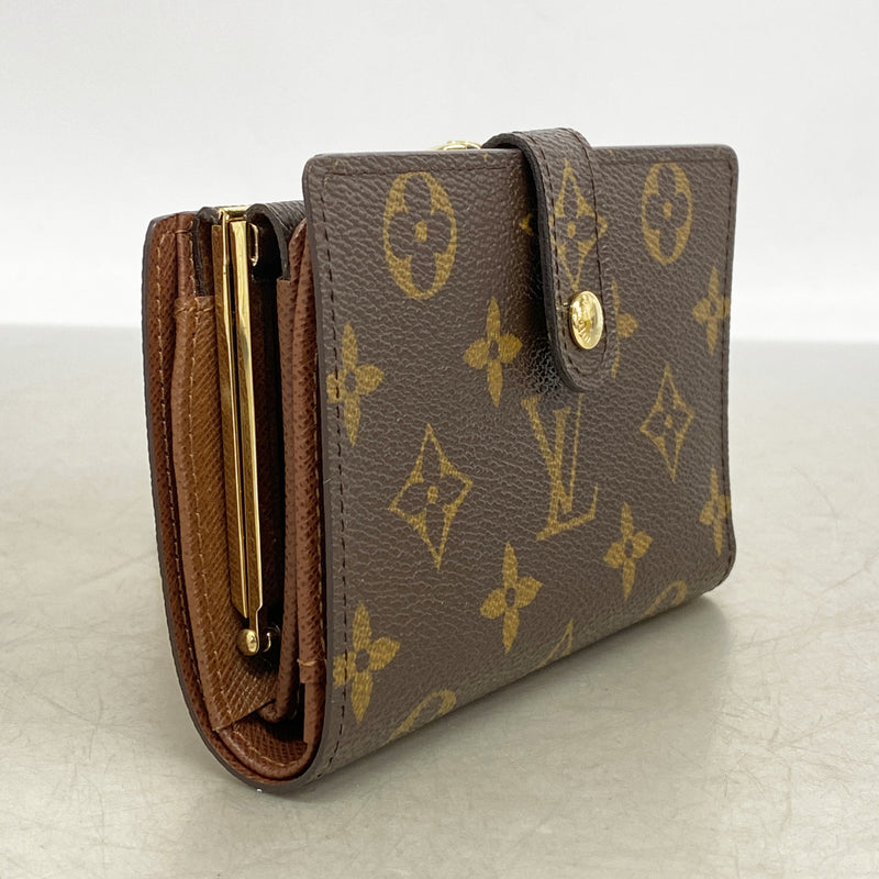 【6kc2790】ルイヴィトン 財布 モノグラム ポルトフォイユヴィエノワ M61674 ブラウン【中古】レディース