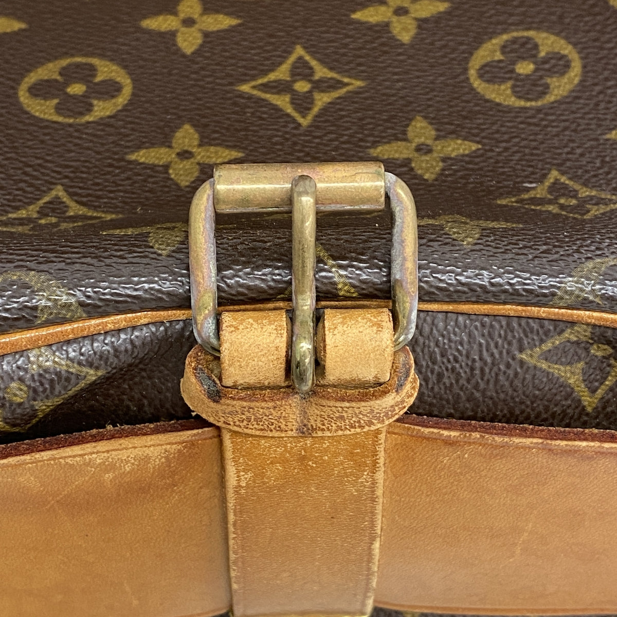 【6kc2793】ルイヴィトン ショルダーバッグ モノグラム カルトシエールMM M51253 ブラウン【中古】レディース