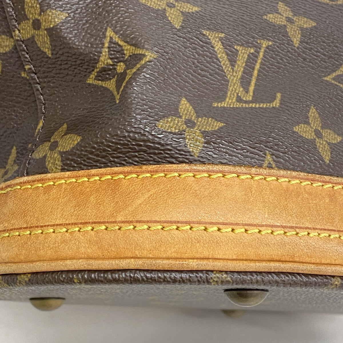 【6kc2795】ルイヴィトン トートバッグ モノグラム バケットPM M42238 ブラウン【中古】レディース