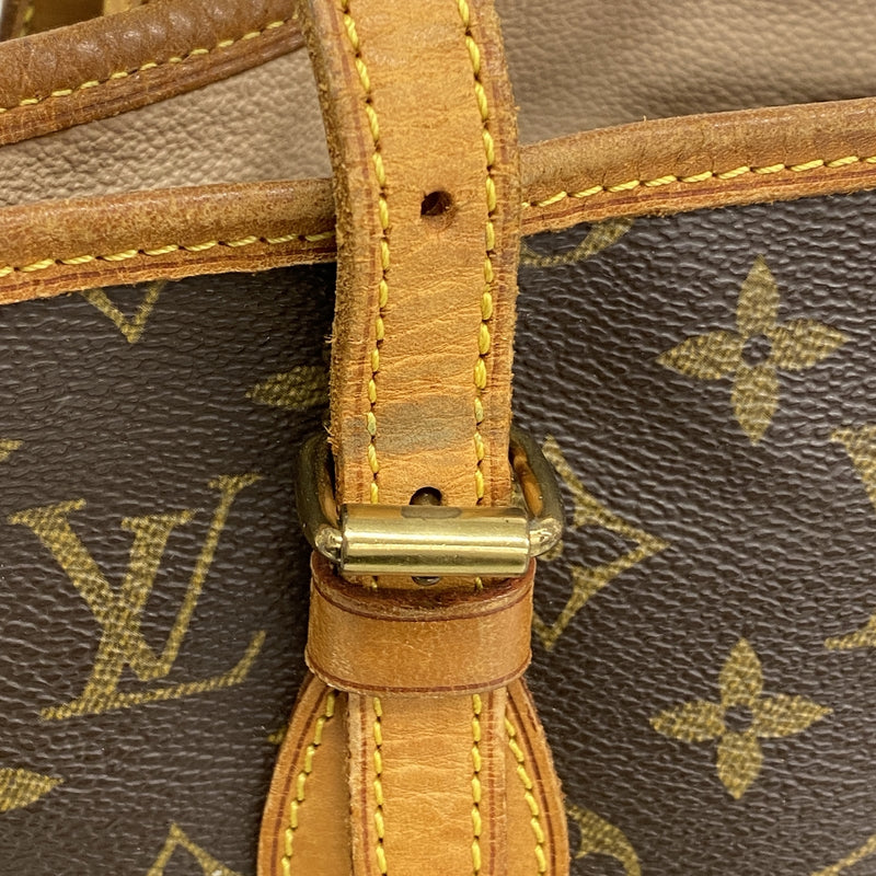 【6kc2795】ルイヴィトン トートバッグ モノグラム バケットPM M42238 ブラウン【中古】レディース