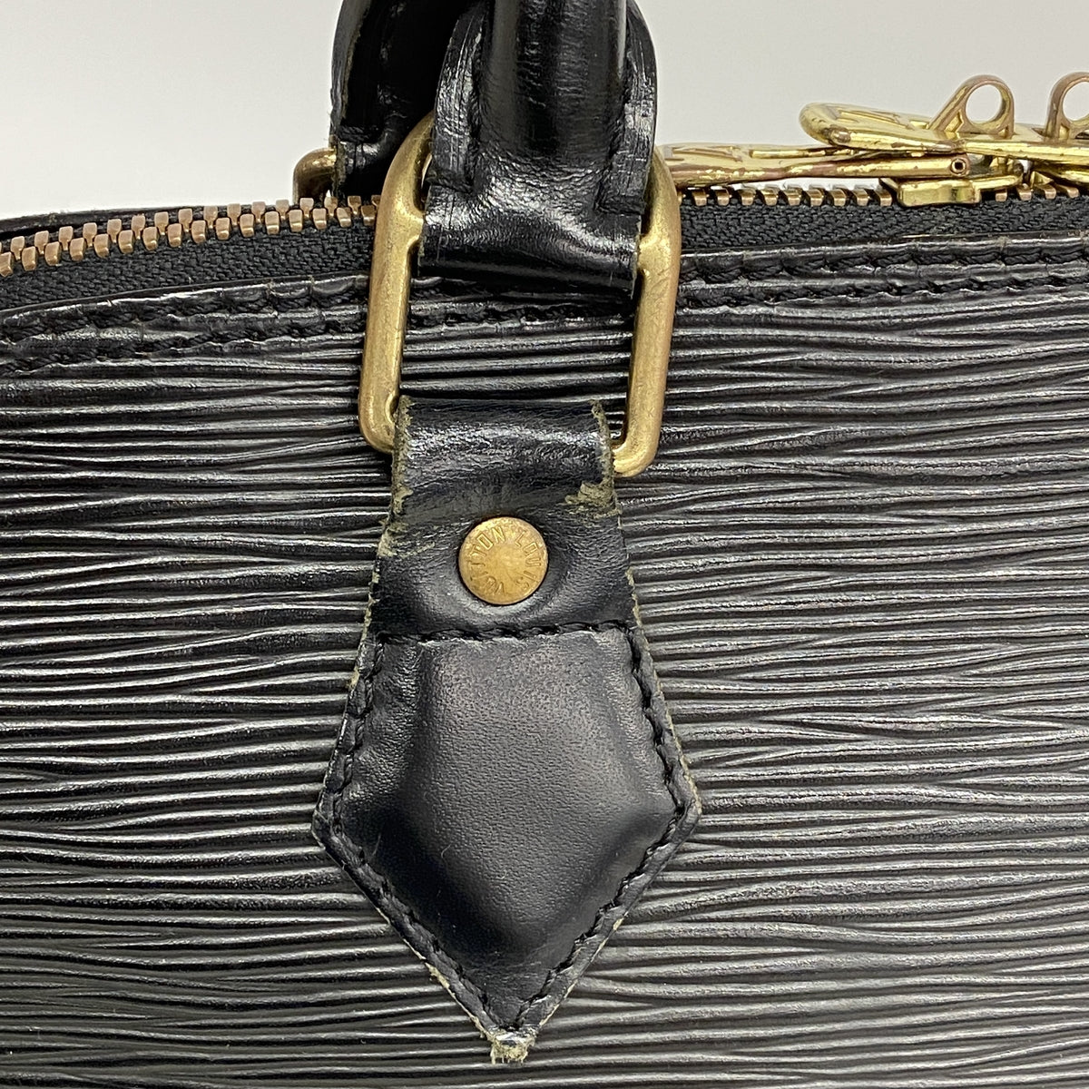 【6kc2796】ルイヴィトン ハンドバッグ エピ アルマ M52142 ノワール【中古】レディース