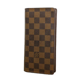 【6kc2799】ルイヴィトン 長財布 ダミエ ポルトフォイユブラザ N60017 エベヌ【中古】メンズ