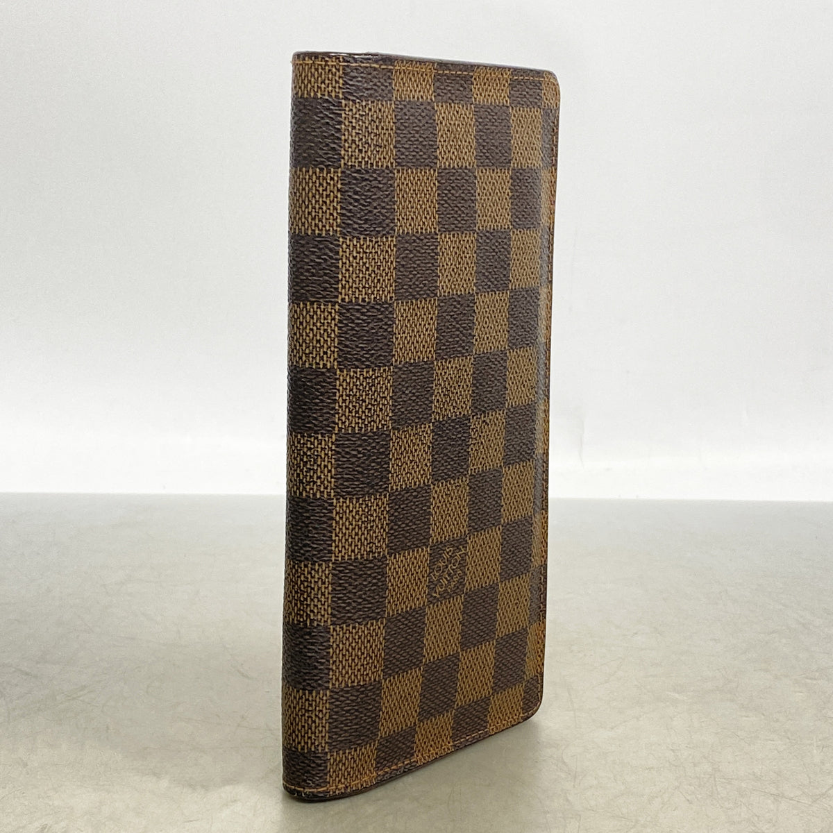 【6kc2799】ルイヴィトン 長財布 ダミエ ポルトフォイユブラザ N60017 エベヌ【中古】メンズ