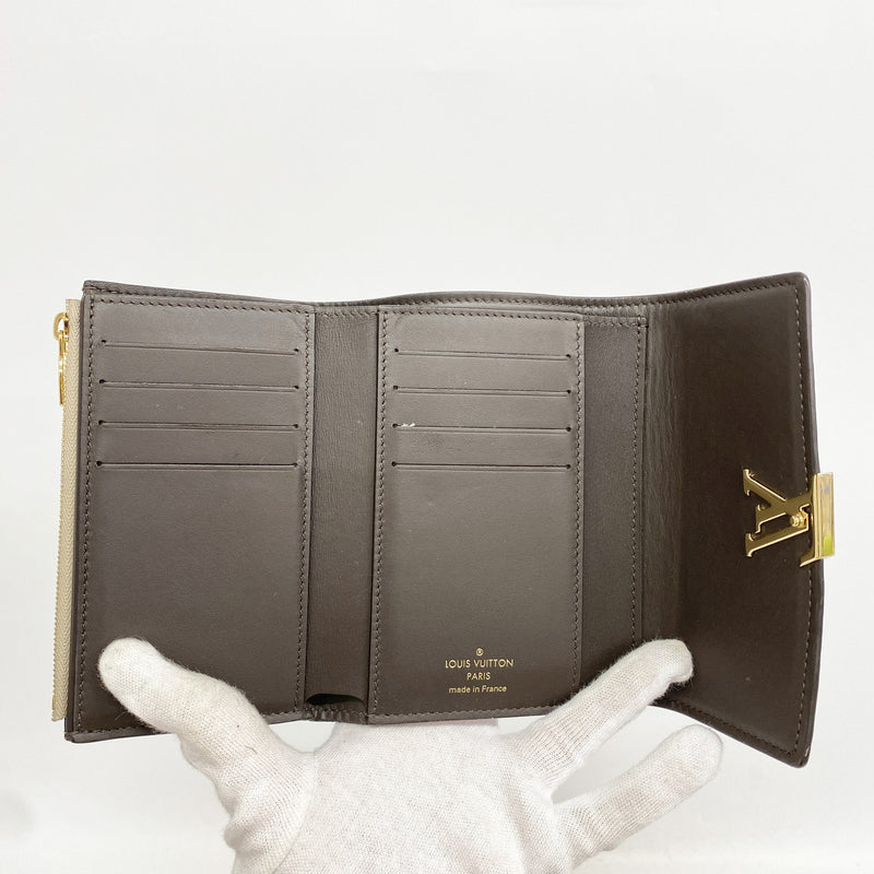 【6kc2800】ルイヴィトン 三つ折り財布 ポルトフォイユカプシーヌコンパクト M62159 ガレ【中古】レディース