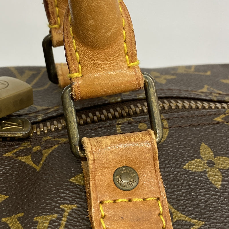 【6kc2809】ルイヴィトン ボストンバッグ モノグラム キーポルバンドリエール50 M41416 ブラウン【中古】メンズ レディース ユニセックス