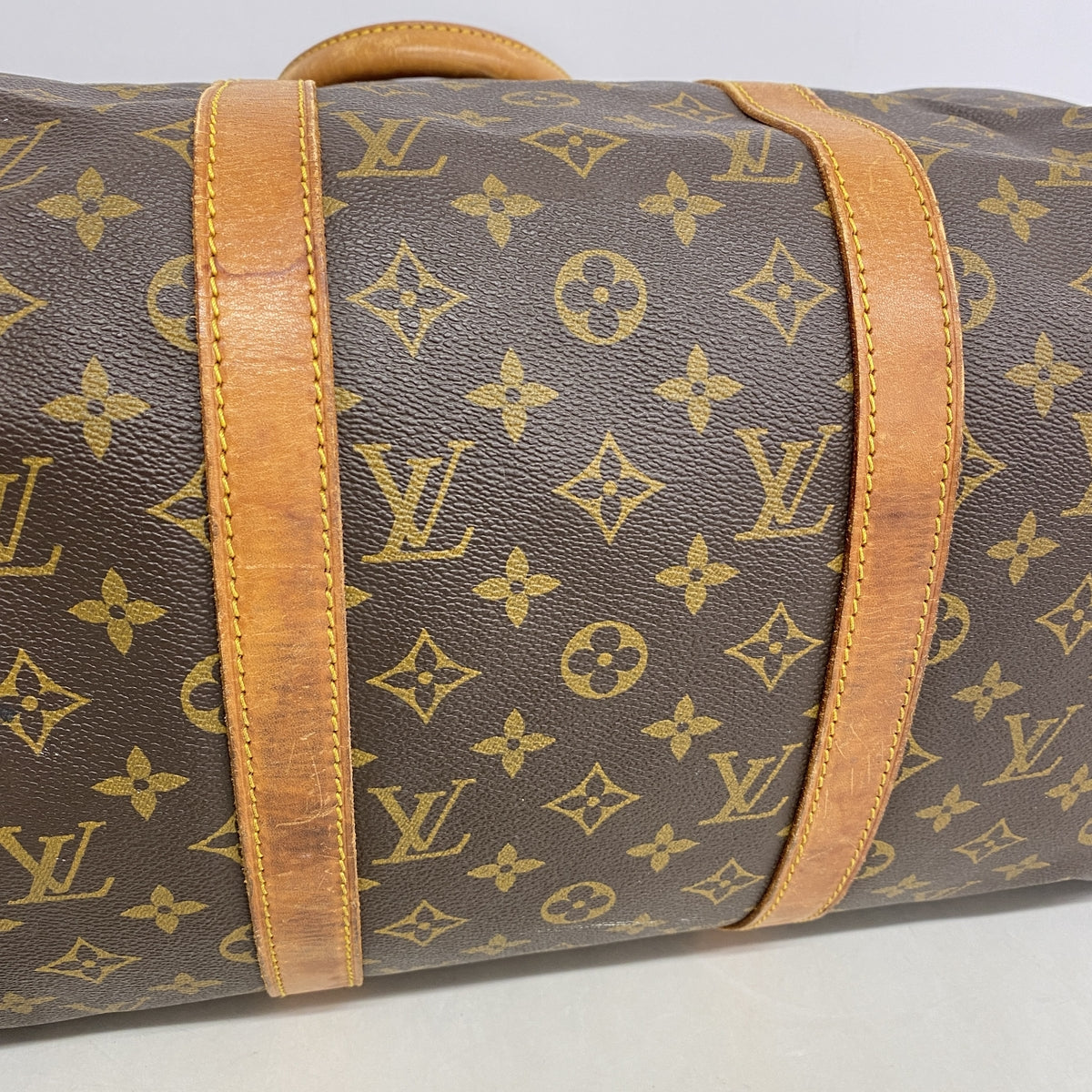 【6kc2809】ルイヴィトン ボストンバッグ モノグラム キーポルバンドリエール50 M41416 ブラウン【中古】メンズ レディース ユニセックス