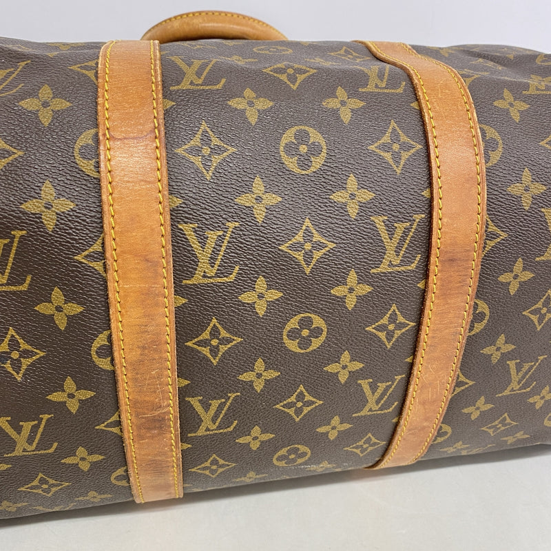 【6kc2809】ルイヴィトン ボストンバッグ モノグラム キーポルバンドリエール50 M41416 ブラウン【中古】メンズ レディース ユニセックス