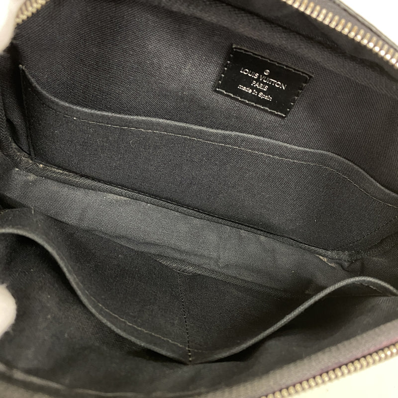 【6kc2815】ルイヴィトン ボディバッグ ダミエ・グラフィット アンブレール N41289 ブラック【中古】メンズ