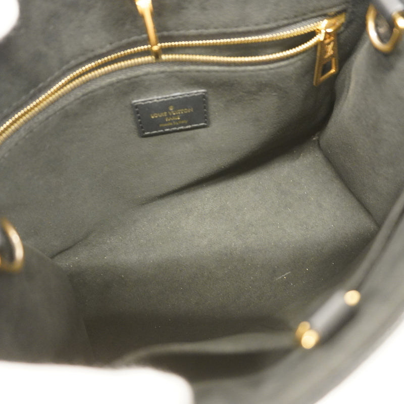 【6kc2841】ルイヴィトン ハンドバッグ モノグラム・アンプラント オンザゴーPM M45653 ノワール 2wayバッグ【中古】レディース