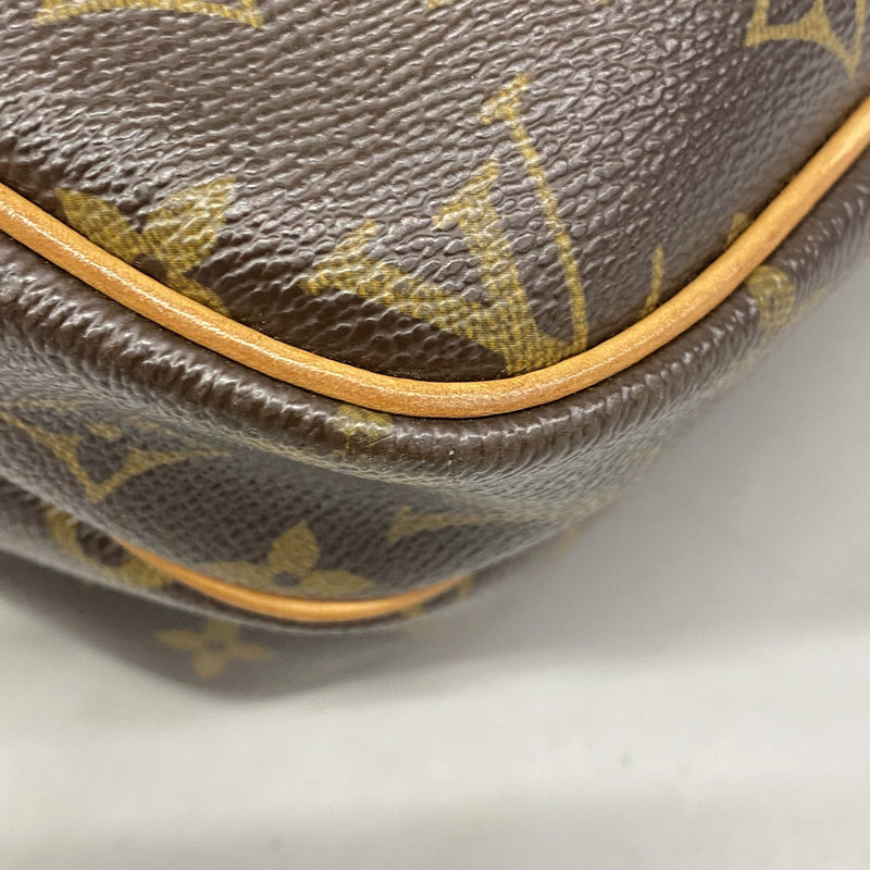 【6kc2852-h】ルイヴィトン ショルダーバッグ モノグラム リポーターPM M45254 ブラウン【中古】レディース