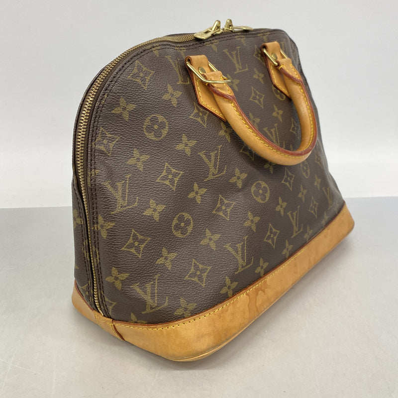 【6kc2853-h】ルイヴィトン ハンドバッグ モノグラム アルマ M51130 ブラウン【中古】レディース