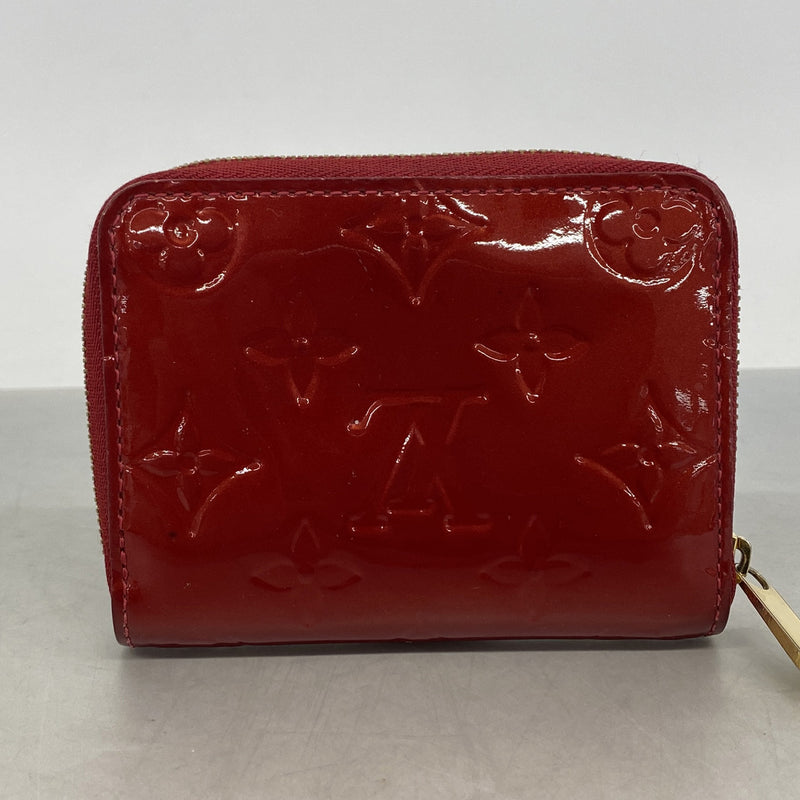 【6kc2866】ルイヴィトン コインケース ヴェルニ ジッピーコインパース M93608 ポムダムール【中古】レディース