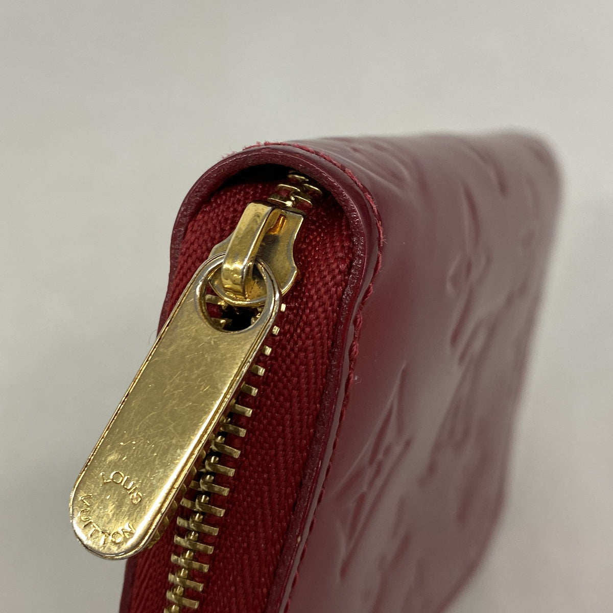 【6kc2866】ルイヴィトン コインケース ヴェルニ ジッピーコインパース M93608 ポムダムール【中古】レディース
