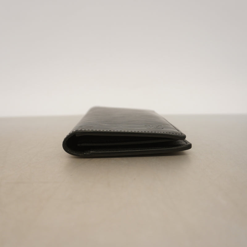 【6kc2882】ルイヴィトン 長財布 エピ ポルトフォイユプラザ M6062 ノワール【中古】メンズ