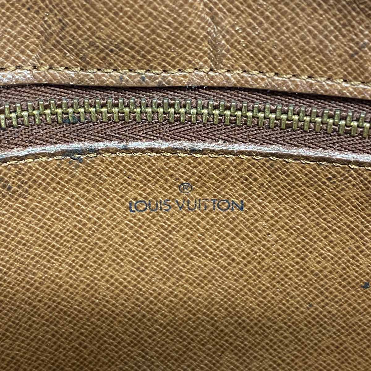 【6kc2892】ルイヴィトン クラッチバッグ モノグラム マルリードラゴンヌGM M51825 ブラウン【中古】メンズ