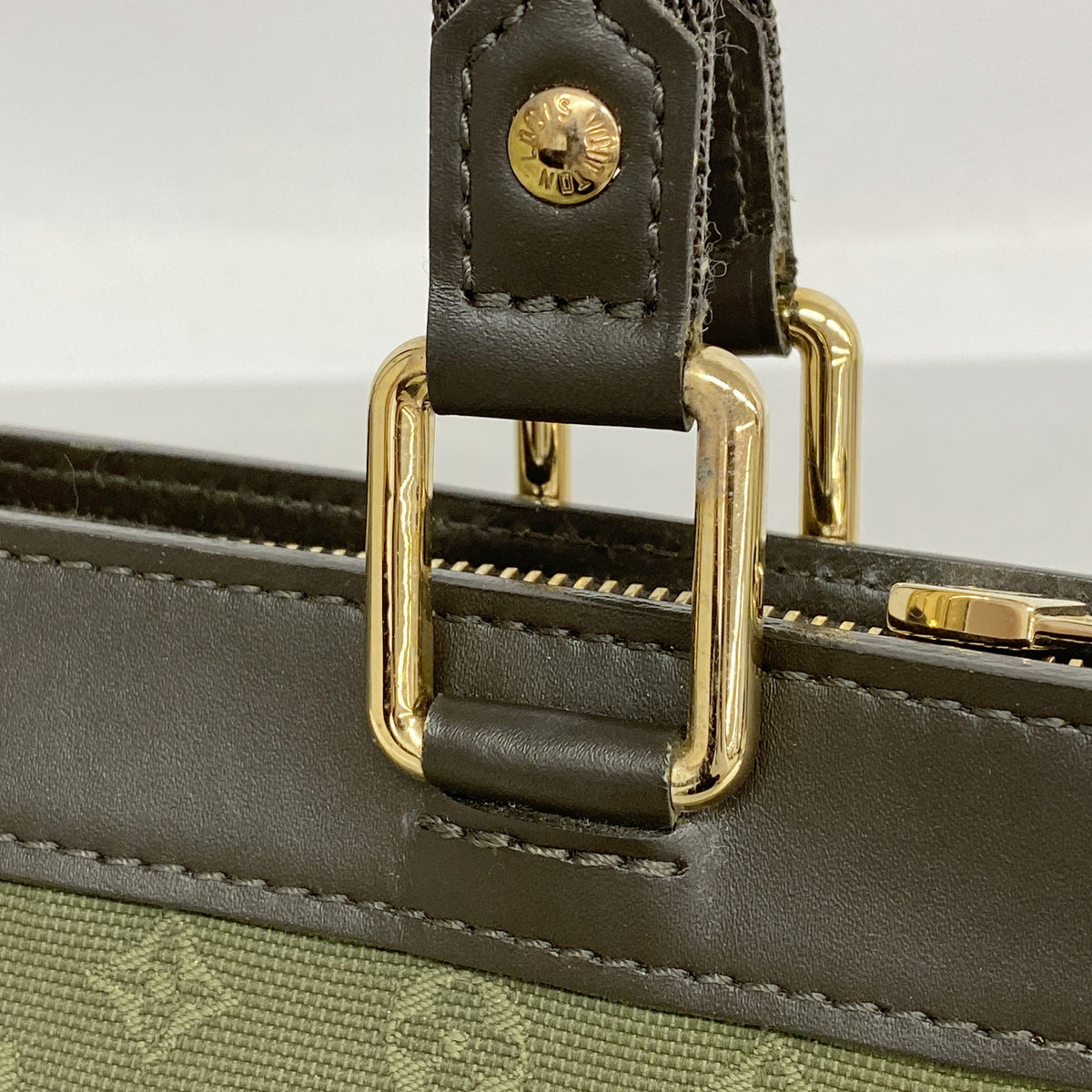 【6kc2894】ルイヴィトン ハンドバッグ モノグラム・ミニ ミニ ルシーユPM M92682 TSTカーキ【中古】レディース