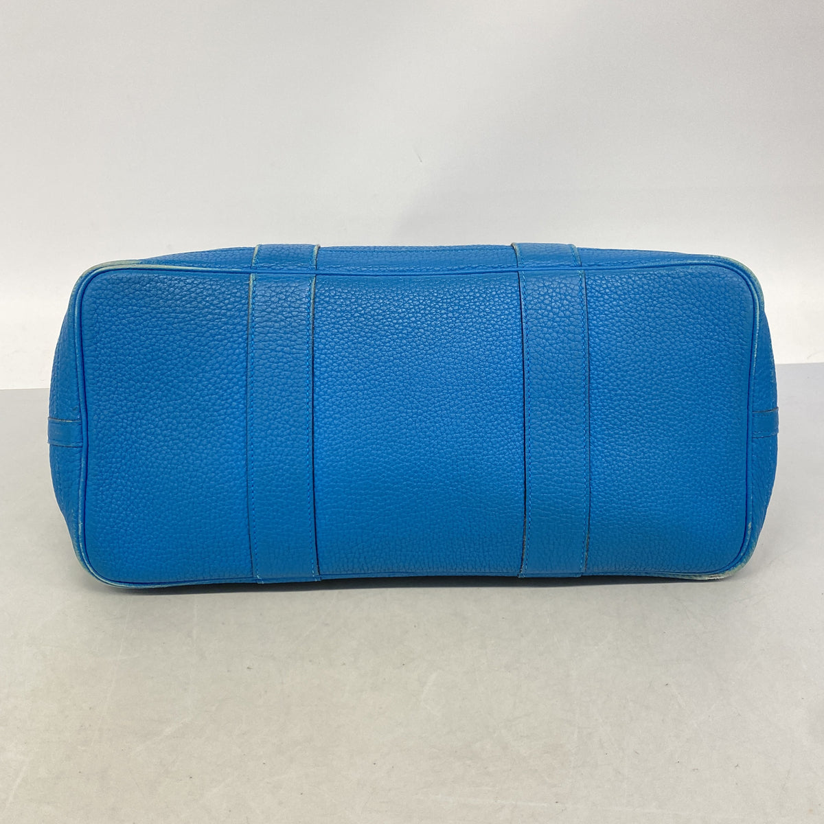 【6kc2904】エルメス トートバッグ ガーデンパーティPM ネゴンダ ブルーザンジバル シルバー金具 A刻印【中古】レディース
