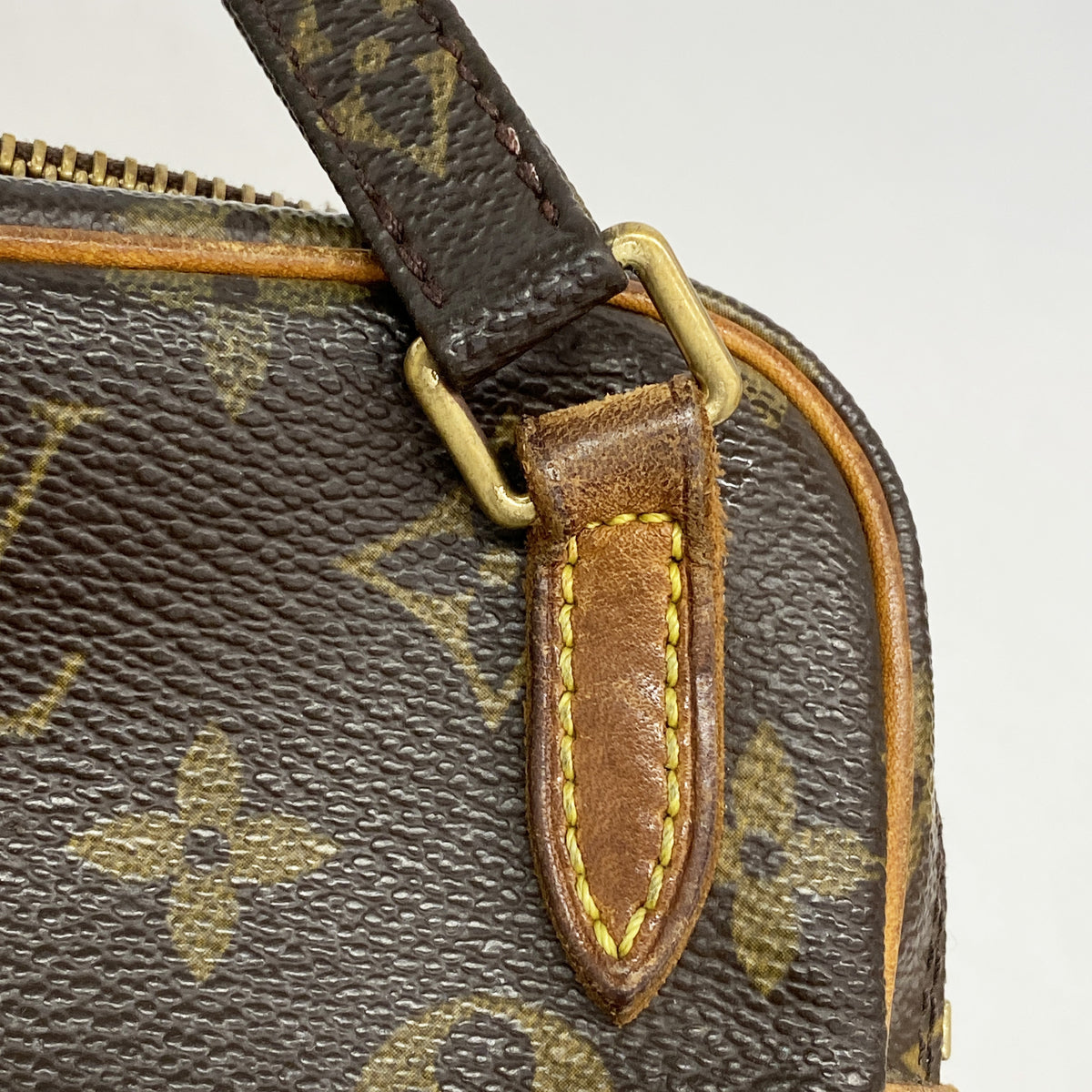 【6kc2911】ルイヴィトン ショルダーバッグ モノグラム ポシェットマルリーバンドリエール M51828 ブラウン【中古】レディース