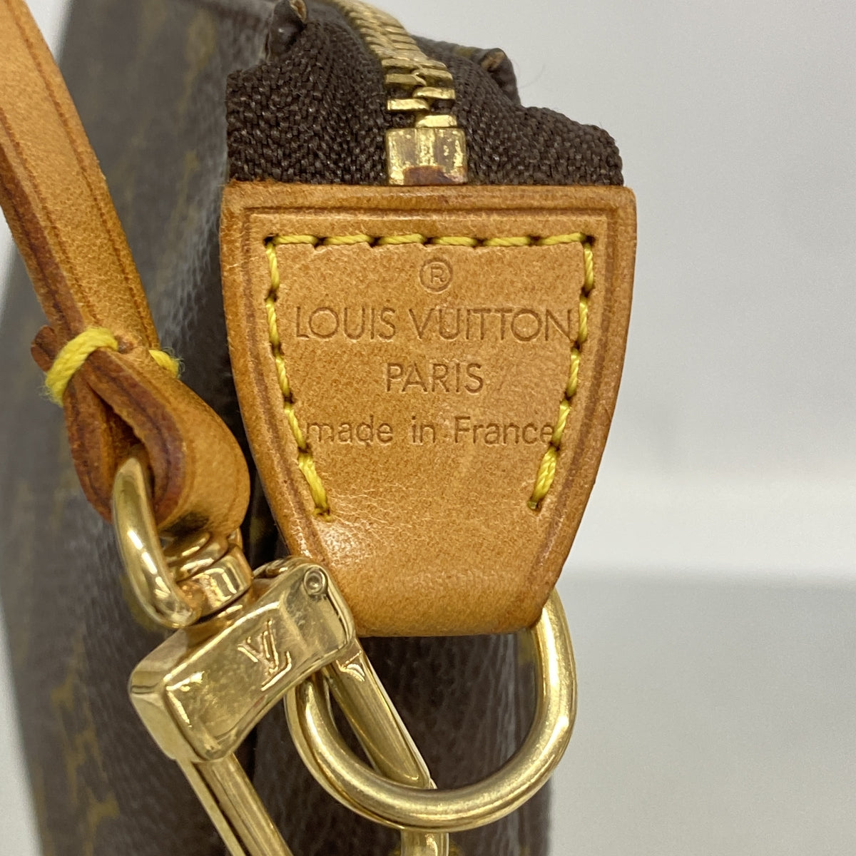 【6kc2912】ルイヴィトン ポーチ モノグラム ポシェットアクセソワール M51980 ブラウン【中古】レディース