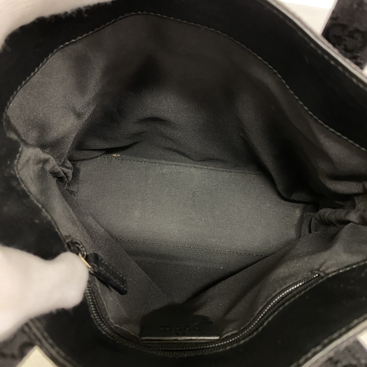 【6kc2918】グッチ ハンドバッグ GGキャンバス 002 1079 キャンバス ブラック シルバー金具【中古】レディース