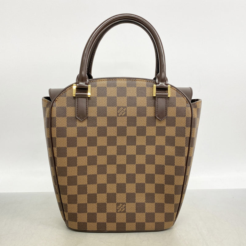 【6kc2923】ルイヴィトン ハンドバッグ ダミエ サリアソー N51284 エベヌ【中古】レディース