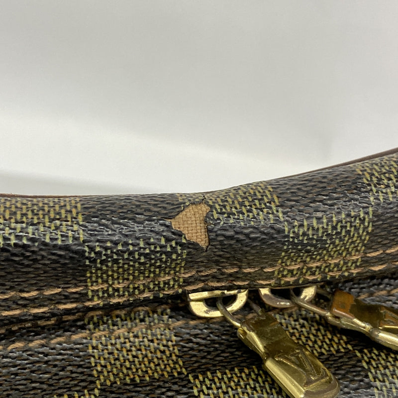 【6kc2944】ルイヴィトン ショルダーバッグ ダミエ オラフPM N41442 エベヌ【中古】メンズ