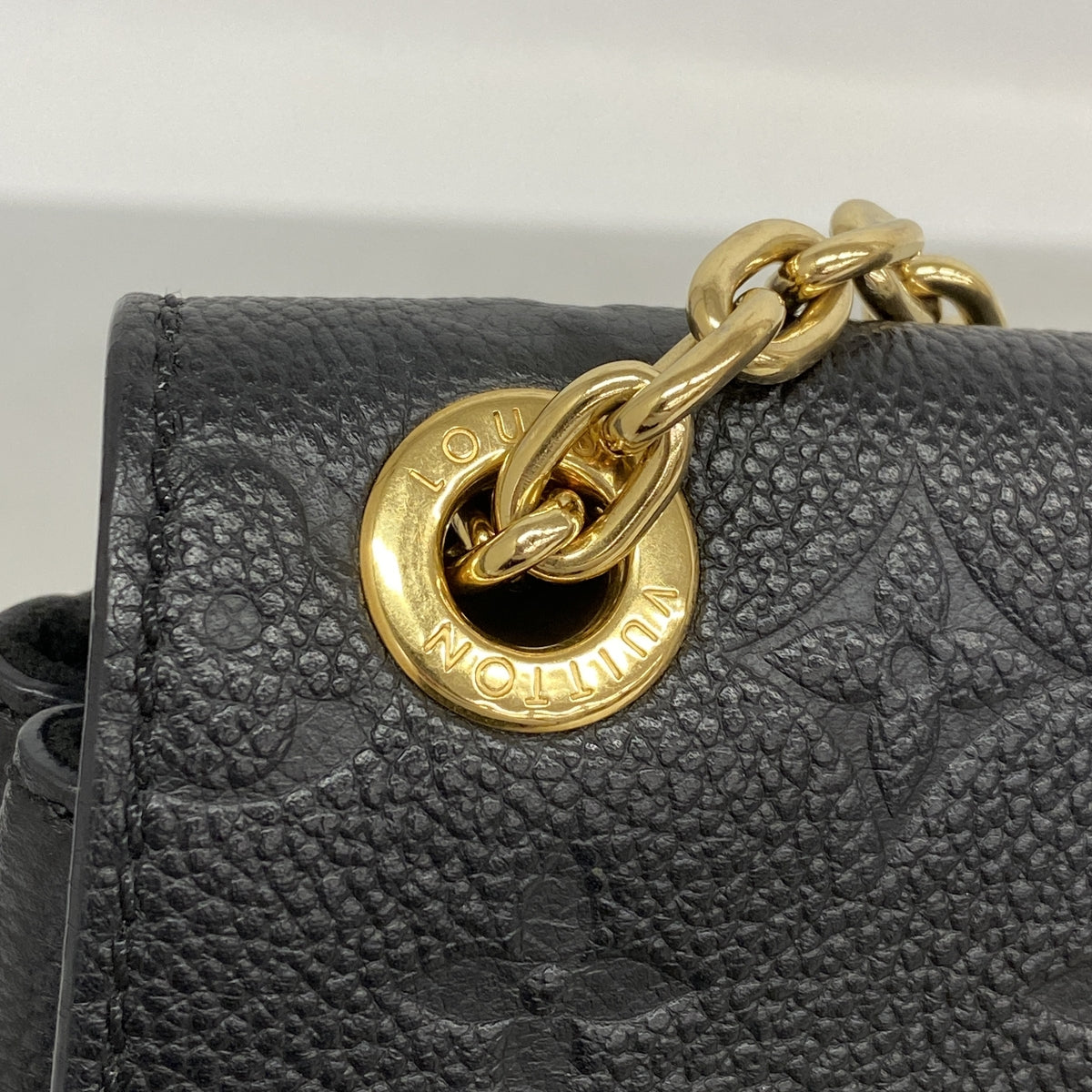 【6kc2947】ルイヴィトン ショルダーバッグ モノグラム・アンプラント ヴァヴァンPM M44151 ノワール【中古】レディース