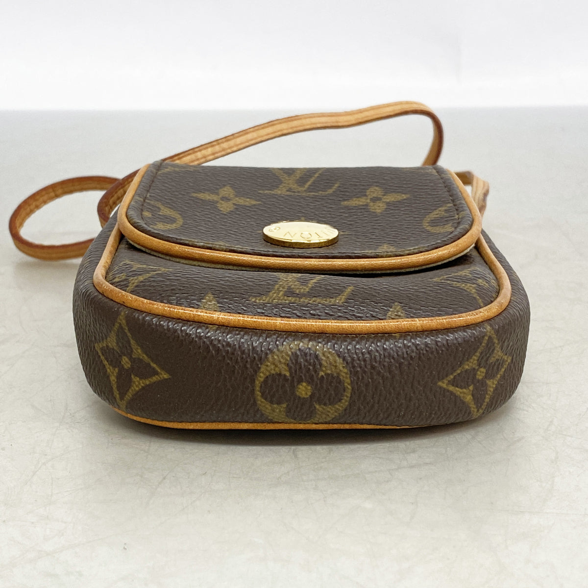 【6kc2966】ルイヴィトン ショルダーバッグ モノグラム ポシェットカンクーン M60018 ブラウン【中古】レディース