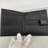 【6kc2977】サルヴァトーレフェラガモ 財布 ガンチーニ レザー ブラック シルバー金具【中古】レディース